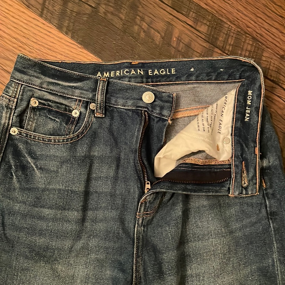 AE mom jeans